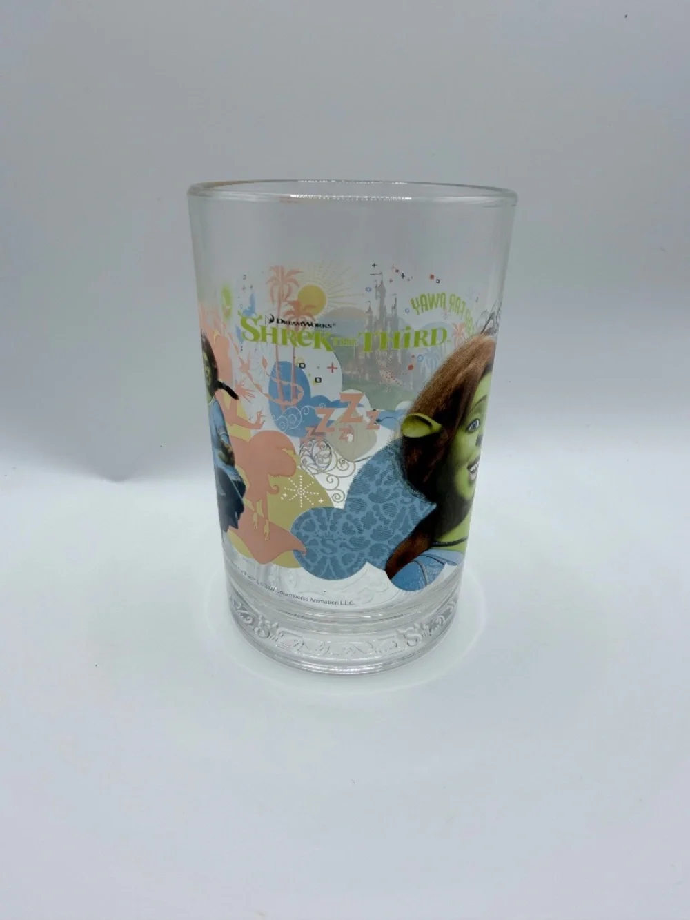 2007 McDonald's Shrek the Third Collector Glass - Princess Fiona DreamWorks